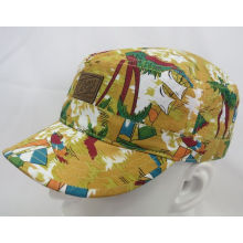 Fashion Flowery Sports Military Cap Woven Cap (MH-080065)